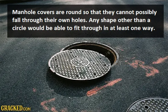 Manhole covers dirty secret [RainbowCrash / Cracked.com]
